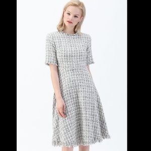Chicwish Tweed Dress